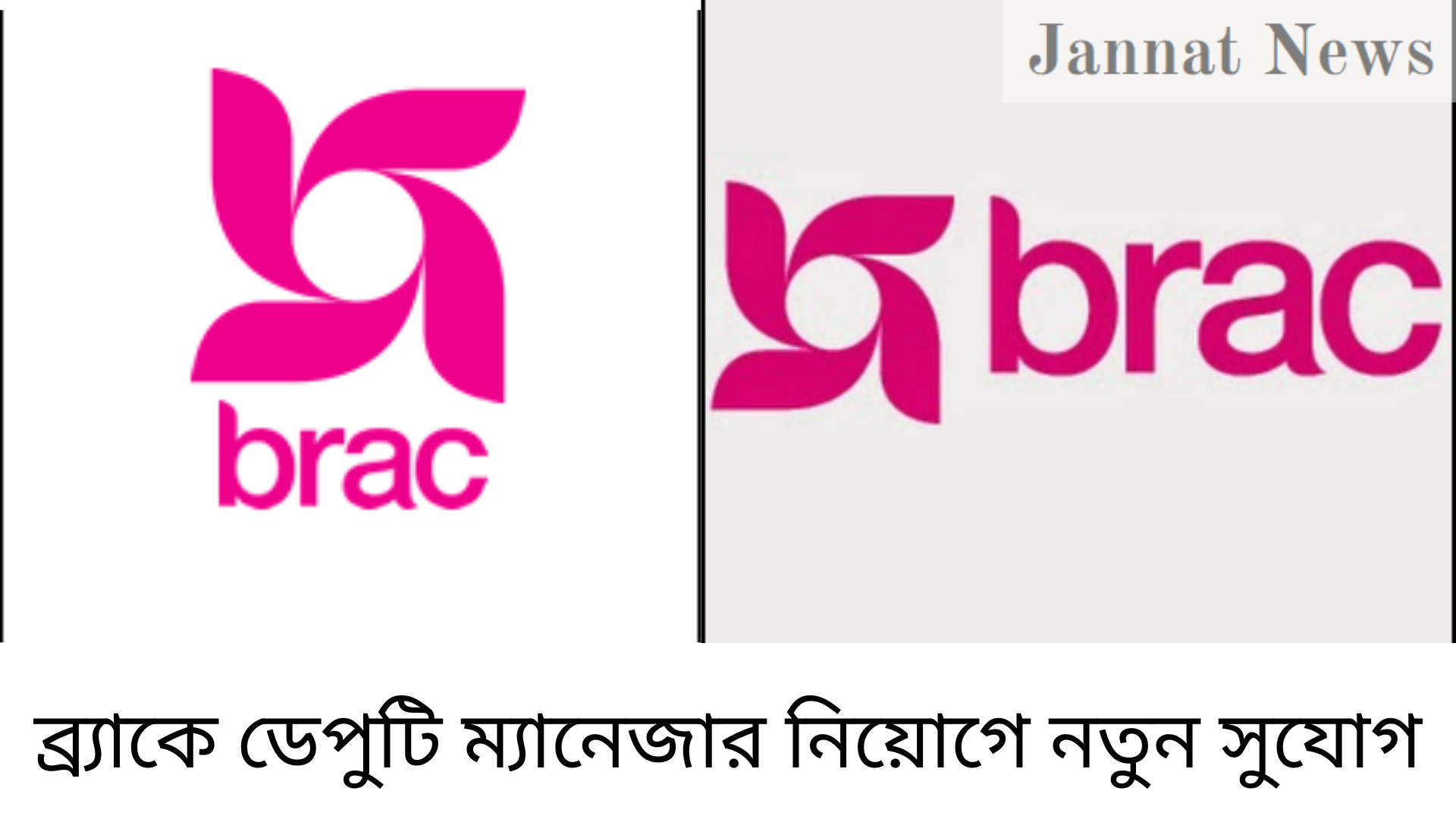 ব্র্যাকে ডেপুটি ম্যানেজার নিয়োগে নতুন সুযোগ