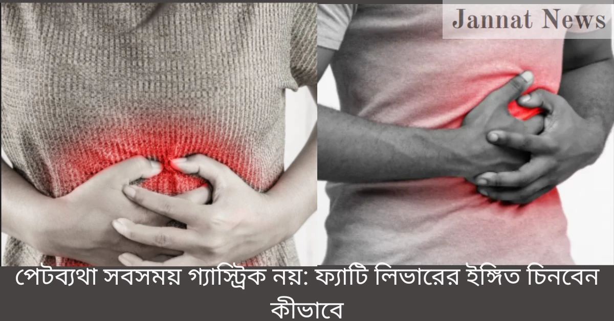 পেটব্যথা সবসময় গ্যাস্ট্রিক নয়: ফ্যাটি লিভারের ইঙ্গিত চিনবেন কীভাবে?